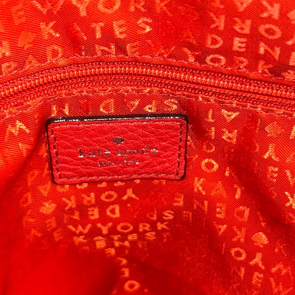 ♠️Kate Spade Rachelle Astor Court quilted convertible red bag - Picture 8 of 12